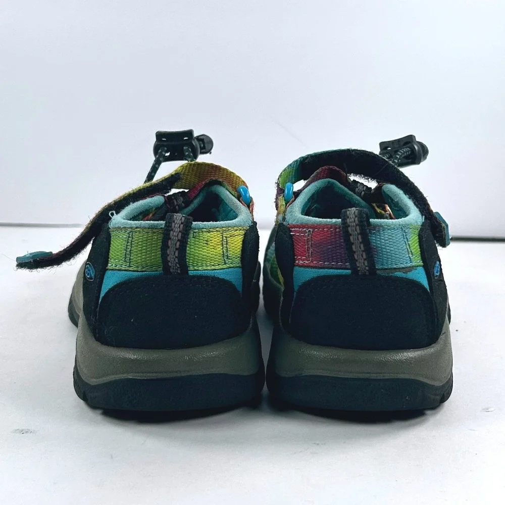 Keen Newport H2 Kids 10 Rainbow Tie Dye Water Sandals 1018447